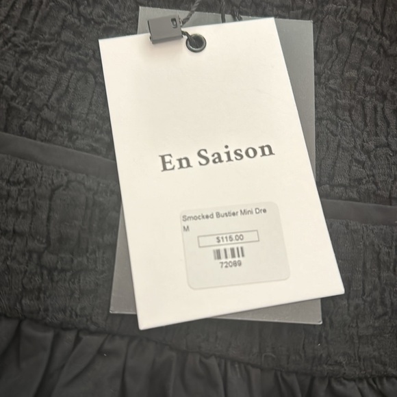 NWT En Saison Bustier Mini Dress Size M - Picture 3 of 3